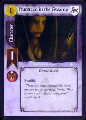 Huntress in the Swamp